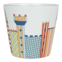 Hermès Hermes Epopee Set Of 4 White Multicolor Porcelain Tableware Set -Online Bag Store H OT 240312 2 VP 19