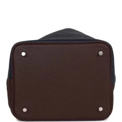 Hermès Hermes Picotin Lock 22 Casaque Bleu Nuit, Framboise And Rouge Sellier Clemence Palladium Hardware -Online Bag Store H PI 011223 1 06