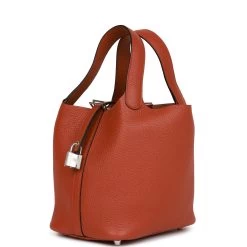 Hermès Hermes Picotin Lock 18 Cuivre Clemence Palladium Hardware -Online Bag Store H PI 090222 1 05