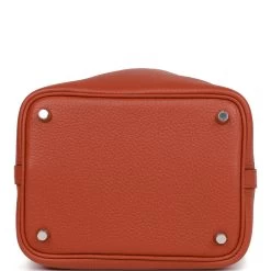 Hermès Hermes Picotin Lock 18 Cuivre Clemence Palladium Hardware -Online Bag Store H PI 090222 1 06