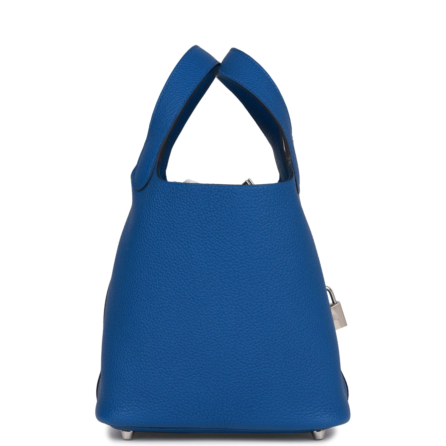 Hermès Hermes Picotin Lock 18 Bleu France Clemence Palladium Hardware 5 Hermès Hermes Picotin Lock 18 Bleu France Clemence Palladium Hardware - Image 3