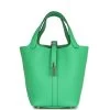 Hermès Hermes Picotin Lock 18 Vert Comics Clemence Palladium Hardware 1 Hermès Hermes Picotin Lock 18 Vert Comics Clemence Palladium Hardware -Online Bag Store H PI 230725 2 01