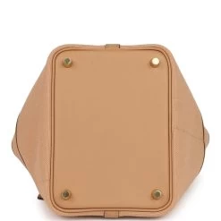 Hermès Hermes Picotin Cargo 18 Chai Swift And Toile Canvas Gold Hardware -Online Bag Store H PI 230728 3 RT 14