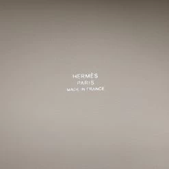 Hermès Hermes Micro Picotin 14 Gris Perle Ostrich Palladium Hardware 17 Hermès Hermes Micro Picotin 14 Gris Perle Ostrich Palladium Hardware -Online Bag Store H PI 231005 1 09