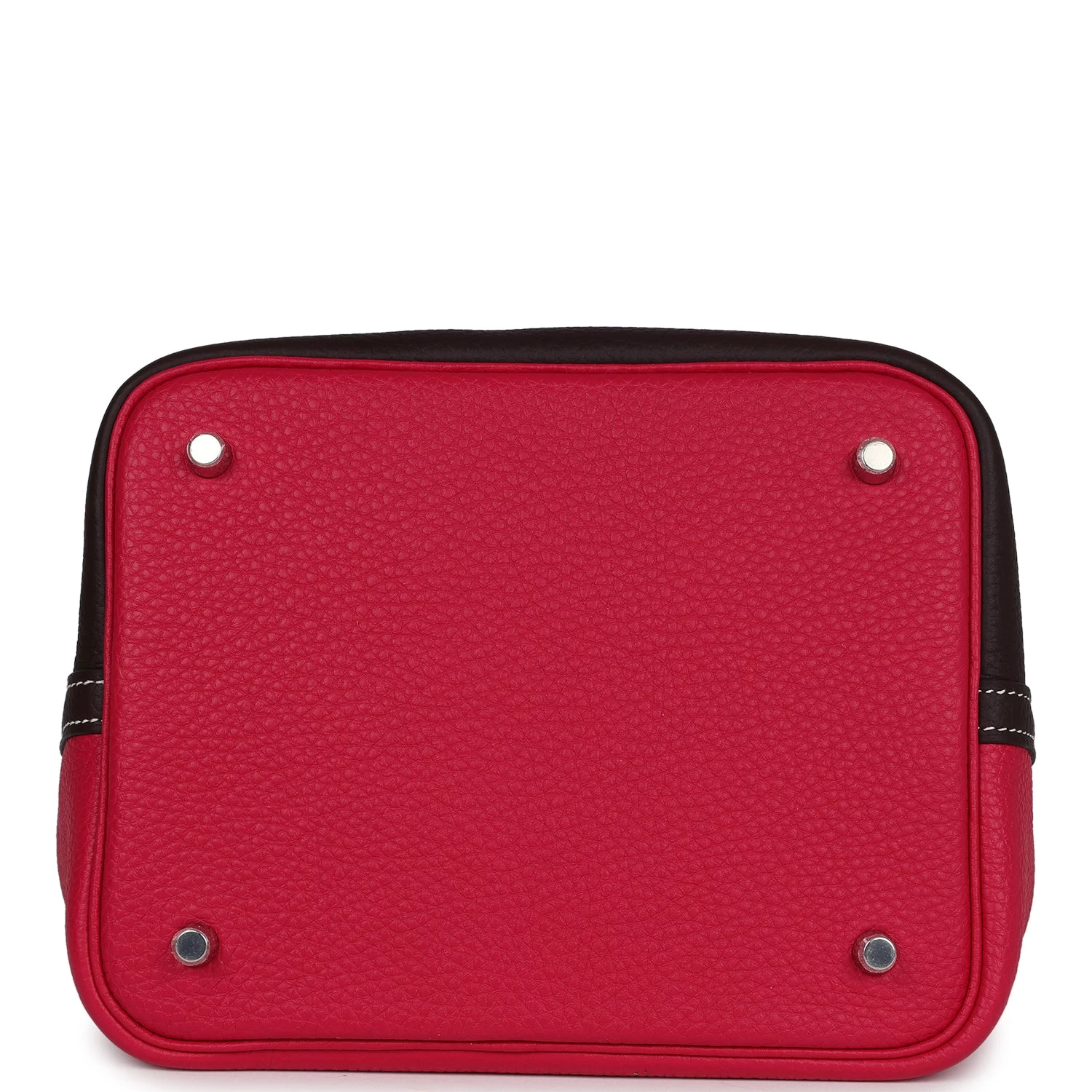 Hermès Hermes Picotin 22 Casaque Rouge Sellier And Framboise Clemence Palladium Hardware 9 Hermès Hermes Picotin 22 Casaque Rouge Sellier And Framboise Clemence Palladium Hardware - Image 7