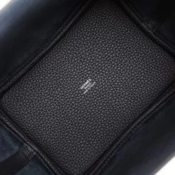 Hermès Hermes Picotin Lock 18 Caban Clemence Palladium Hardware -Online Bag Store H PI 231030 4 08