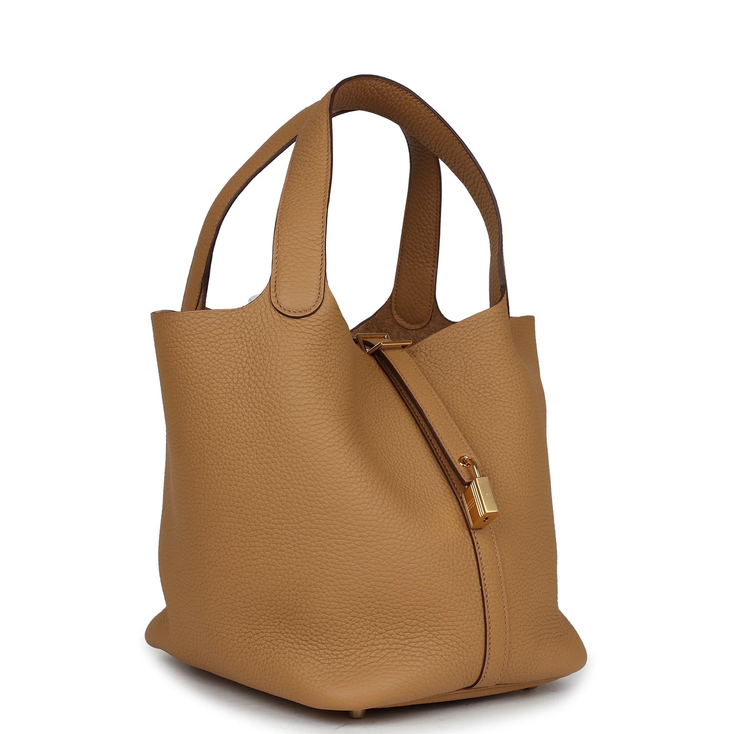 Hermès Hermes Picotin Lock 22 Biscuit Clemence Gold Hardware 4 Hermès Hermes Picotin Lock 22 Biscuit Clemence Gold Hardware - Image 2