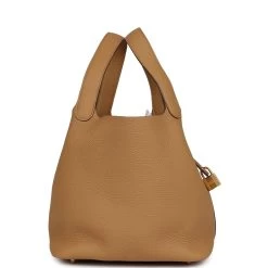 Hermès Hermes Picotin Lock 22 Biscuit Clemence Gold Hardware 12 Hermès Hermes Picotin Lock 22 Biscuit Clemence Gold Hardware -Online Bag Store H PI 231212 1 TC 04