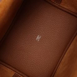 Hermès Hermes Picotin Lock 22 Gold Clemence Palladium Hardware -Online Bag Store H PI 23206 1 TC 08