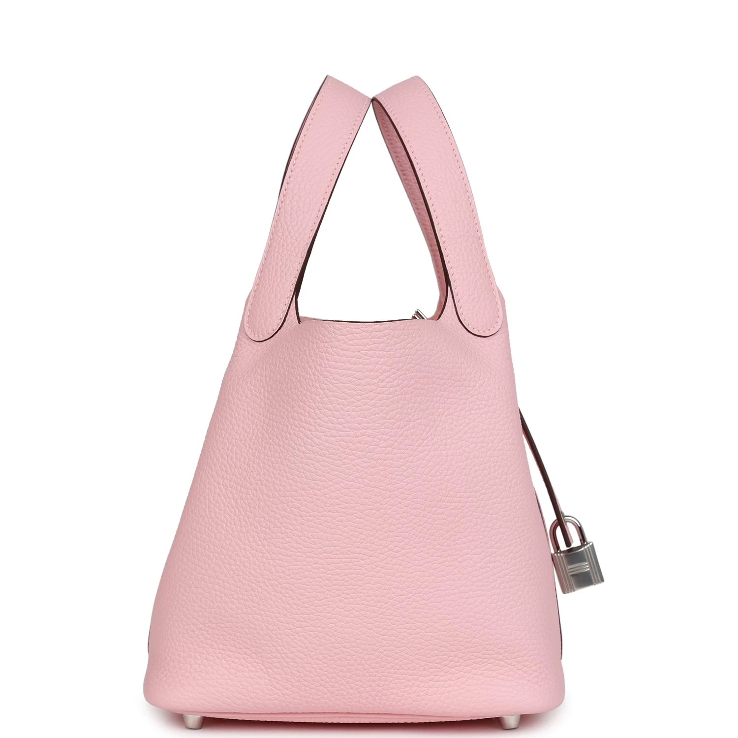 Hermès Hermes Picotin Lock 18 Rose Sakura Clemence Palladium Hardware 5 Hermès Hermes Picotin Lock 18 Rose Sakura Clemence Palladium Hardware - Image 3