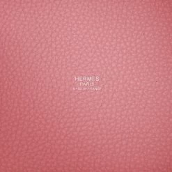Hermès Hermes Picotin Lock 18 Rose Sakura Clemence Palladium Hardware 17 Hermès Hermes Picotin Lock 18 Rose Sakura Clemence Palladium Hardware -Online Bag Store H PI 240109 1 OB 09