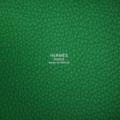Hermès Hermes Monochrome Picotin 18 Bambou Clemence Green Hardware 17 Hermès Hermes Monochrome Picotin 18 Bambou Clemence Green Hardware -Online Bag Store H PI 240109 3 09