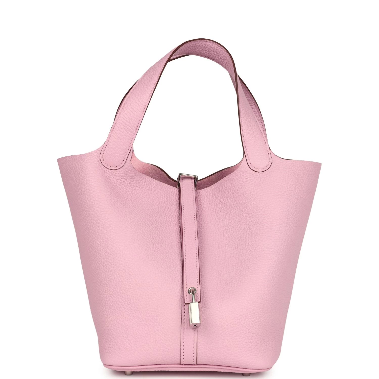 Hermès Hermes Picotin Lock 22 Mauve Sylvestre Clemence Palladium Hardware 3 Hermès Hermes Picotin Lock 22 Mauve Sylvestre Clemence Palladium Hardware