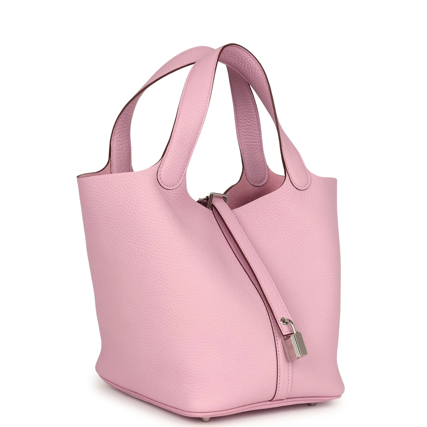 Hermès Hermes Picotin Lock 22 Mauve Sylvestre Clemence Palladium Hardware 4 Hermès Hermes Picotin Lock 22 Mauve Sylvestre Clemence Palladium Hardware - Image 2