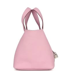 Hermès Hermes Picotin Lock 22 Mauve Sylvestre Clemence Palladium Hardware 12 Hermès Hermes Picotin Lock 22 Mauve Sylvestre Clemence Palladium Hardware -Online Bag Store H PI 240122 2 CC 04