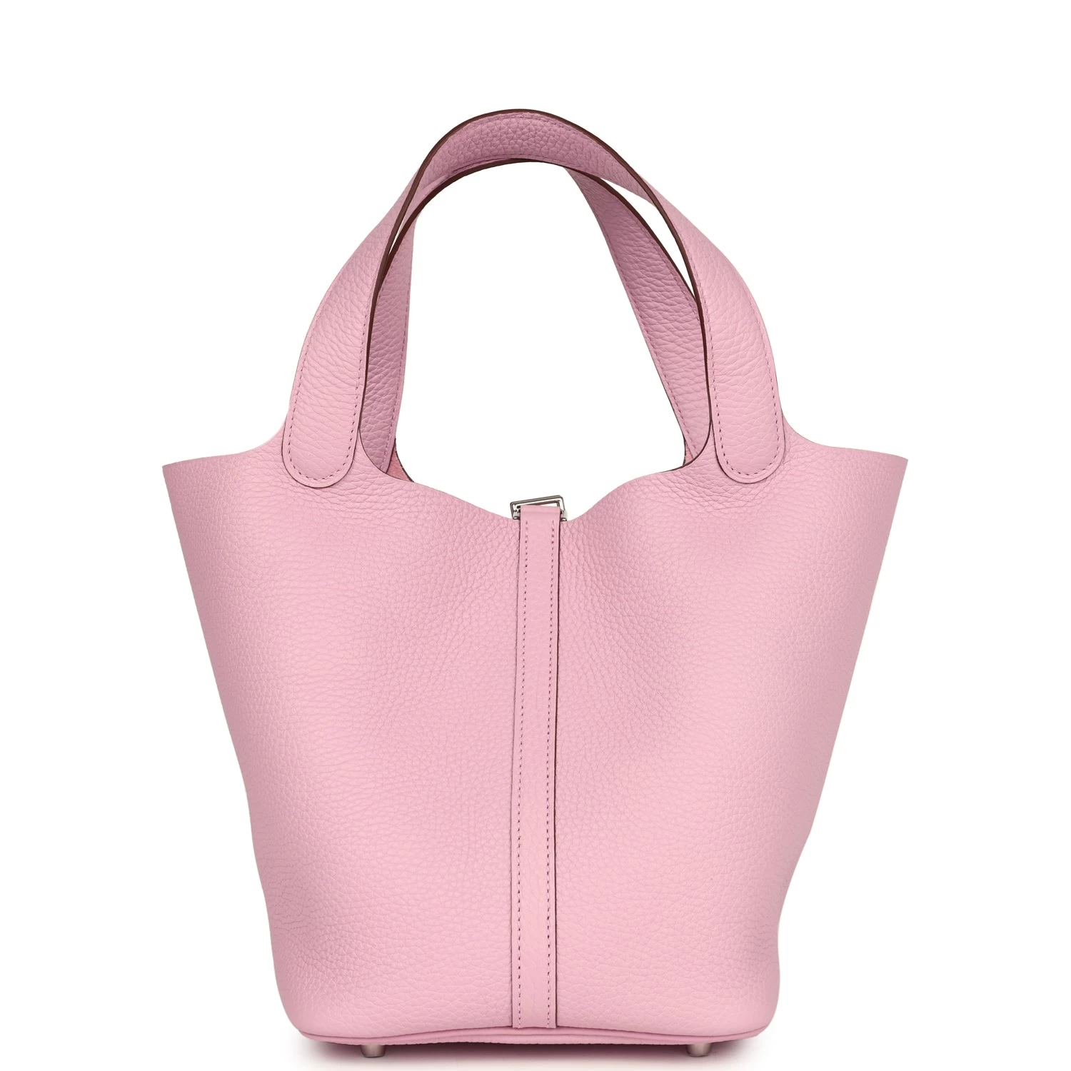 Hermès Hermes Picotin Lock 22 Mauve Sylvestre Clemence Palladium Hardware 6 Hermès Hermes Picotin Lock 22 Mauve Sylvestre Clemence Palladium Hardware - Image 4