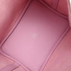 Hermès Hermes Picotin Lock 18 Mauve Sylvester Clemence Palladium Hardware 16 Hermès Hermes Picotin Lock 18 Mauve Sylvester Clemence Palladium Hardware -Online Bag Store H PI 240209 1 08