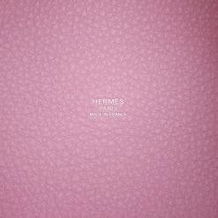 Hermès Hermes Picotin Lock 18 Mauve Sylvester Clemence Palladium Hardware 17 Hermès Hermes Picotin Lock 18 Mauve Sylvester Clemence Palladium Hardware -Online Bag Store H PI 240209 1 09