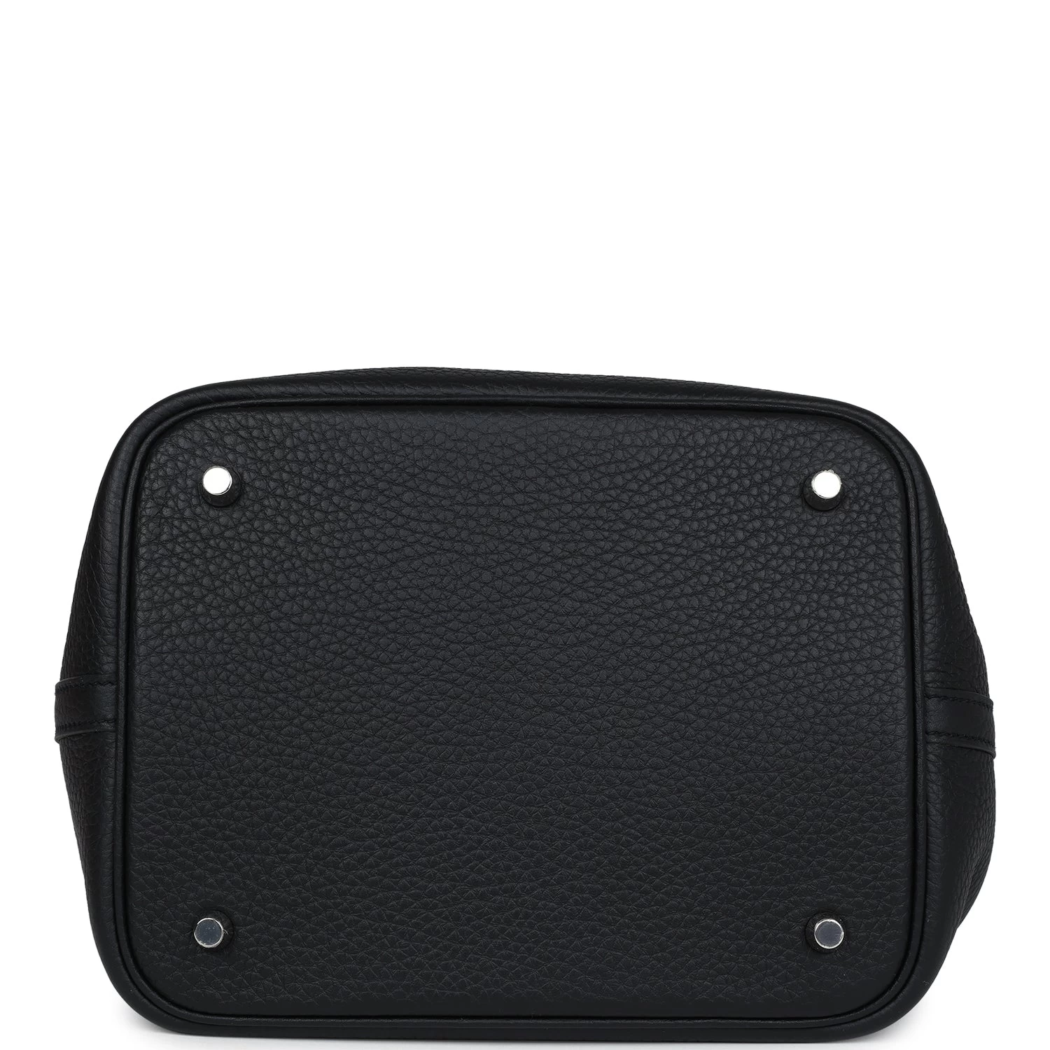 Hermès Hermes Picotin Lock 22 Black Clemence Palladium Hardware 8 Hermès Hermes Picotin Lock 22 Black Clemence Palladium Hardware - Image 6