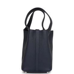 Hermès Hermes Picotin Lock 18 Bleu Nuit Clemence Palladium Hardware 14 Hermès Hermes Picotin Lock 18 Bleu Nuit Clemence Palladium Hardware -Online Bag Store H PL 093022 1 05