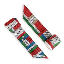 Hermès Hermes "Tresses H" Rouge Silk Twilly Pair -Online Bag Store H SCAO 100522 2 03