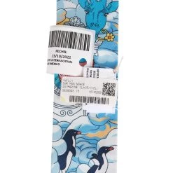 Hermès Hermes "Sur Mon Nuage" Marine Clair Silk Twilly Pair -Online Bag Store H SCAO 120622 3 04