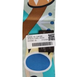 Hermès Hermes "Parade En Fanfare" Bleu, Camel, Rouge Twilly -Online Bag Store H SCAO 231025 7 03