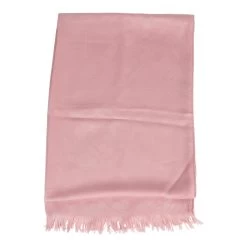 Hermès Hermes New Libris Stole Pink Petale Cashmere And Silk