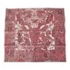 Hermès Hermes "La Legende De La Foret" Red Silk Twill Scarf 90cm