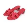 Hermès Hermes Oasis Sandals Rose Framboise Gradient Heels 35 -Online Bag Store H SH 230324 10 MX 02