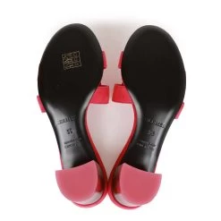 Hermès Hermes Oasis Sandals Rose Framboise Gradient Heels 35 -Online Bag Store H SH 230324 10 MX 09