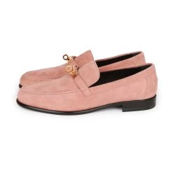 Hermès Hermes Destin Loafer Rose Aube Suede Rose Gold Hardware 38 16 Hermès Hermes Destin Loafer Rose Aube Suede Rose Gold Hardware 38 -Online Bag Store H SH 230414 1 05