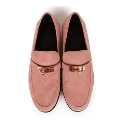 Hermès Hermes Destin Loafer Rose Aube Suede Rose Gold Hardware 38 17 Hermès Hermes Destin Loafer Rose Aube Suede Rose Gold Hardware 38 -Online Bag Store H SH 230414 1 06
