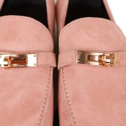 Hermès Hermes Destin Loafer Rose Aube Suede Rose Gold Hardware 38 19 Hermès Hermes Destin Loafer Rose Aube Suede Rose Gold Hardware 38 -Online Bag Store H SH 230414 1 08