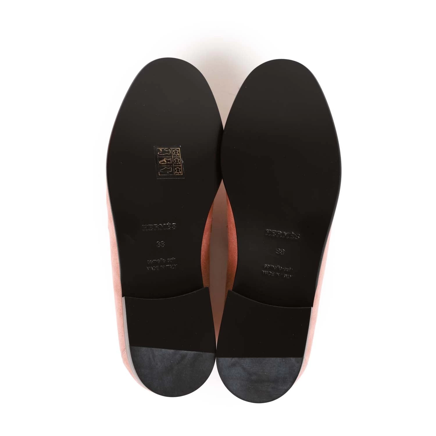 Hermès Hermes Destin Loafer Rose Aube Suede Rose Gold Hardware 38 11 Hermès Hermes Destin Loafer Rose Aube Suede Rose Gold Hardware 38 - Image 9