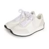 Hermès Hermes Boomerang Sneakers White/Gris Perle Epsom/Suede/Canvas 38 -Online Bag Store H SN 230828 1 RT 02
