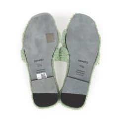 Hermès Hermes Oran Sandals Vert D'eau Woolskin 37.5 -Online Bag Store H SNDL 091322 2 06