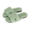 Hermès Hermes Oran Sandals Vert D'eau Woolskin 35 -Online Bag Store H SNDL 230324 9 MX 02