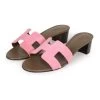 Hermès Hermes Oasis Sandals Rose Suede 36.5 1 Hermès Hermes Oasis Sandals Rose Suede 36.5 -Online Bag Store H SNDL 230516 2 03