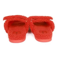 Hermès Hermes Chypre Techno Sandals Orange Woolskin 37.5 -Online Bag Store H SNDL 230523 1 06