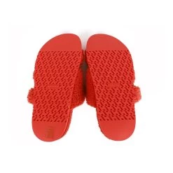 Hermès Hermes Chypre Techno Sandals Orange Woolskin 37.5 -Online Bag Store H SNDL 230523 1 09