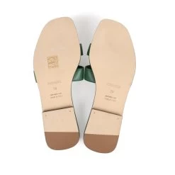 Hermès Hermes Oran Sandal Vert Electrique Calfskin 38 EU 19 Hermès Hermes Oran Sandal Vert Electrique Calfskin 38 EU -Online Bag Store H SNDL 230726 3 09
