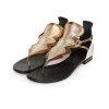 Hermès Hermes Garden Sandals Metallic Palladium Hardware 37 -Online Bag Store H SNDL 230828 1 RT 02