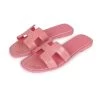 Hermès Hermes Oran Sandals Rose Jaipur Lizard 37 -Online Bag Store H SNDL 230828 3 MM 02