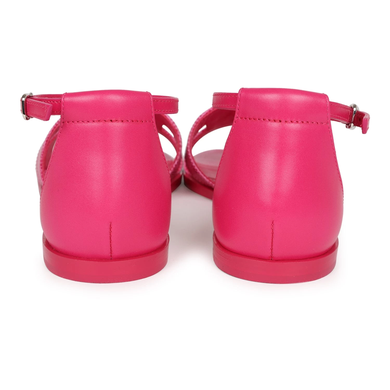 Hermès Hermes Santorini Sandals Rose Flash Lizard Palladium Hardware 37 8 Hermès Hermes Santorini Sandals Rose Flash Lizard Palladium Hardware 37 - Image 6