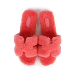 Hermès Hermes Oran Sandals Rose Du Desert Shearling 37 -Online Bag Store H SNDL 230828 5 RT 07