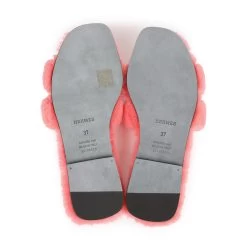 Hermès Hermes Oran Sandals Rose Du Desert Shearling 37 -Online Bag Store H SNDL 230828 5 RT 09