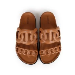 Hermès Hermes Extra Techno Sandal Naturel Calfskin 36 EU 17 Hermès Hermes Extra Techno Sandal Naturel Calfskin 36 EU -Online Bag Store H SNDL 230926 1 EZ 07