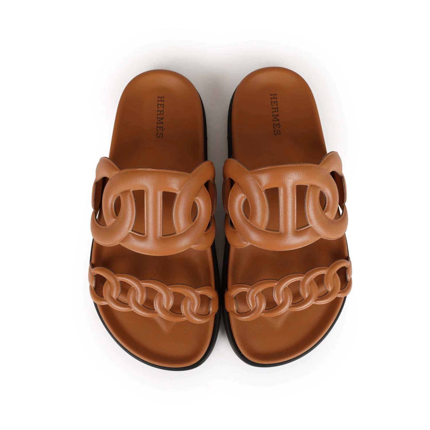 Hermès Hermes Extra Techno Sandal Naturel Calfskin 36 EU 9 Hermès Hermes Extra Techno Sandal Naturel Calfskin 36 EU - Image 7