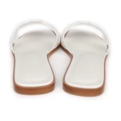 Hermès Hermes Oran Sandals White Box Calfskin 37 EU -Online Bag Store H SNDL 231005 2 06